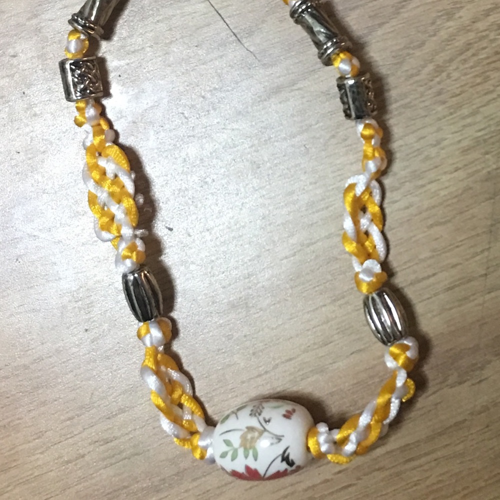 18 inch macrame necklace